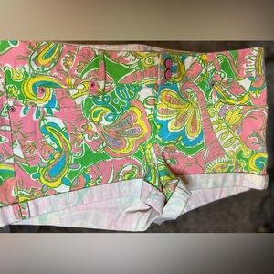 The Elephant Queen Lilly Pulitzer Shorts Size 12